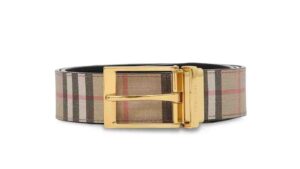 burberry vintage check belt