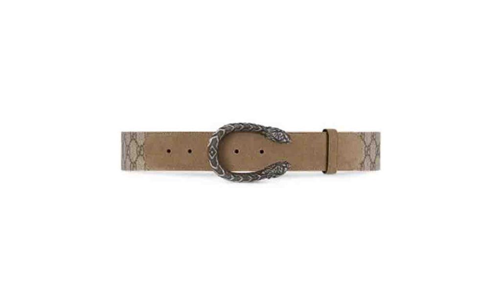 tali pinggang gucci dionysus leather belt