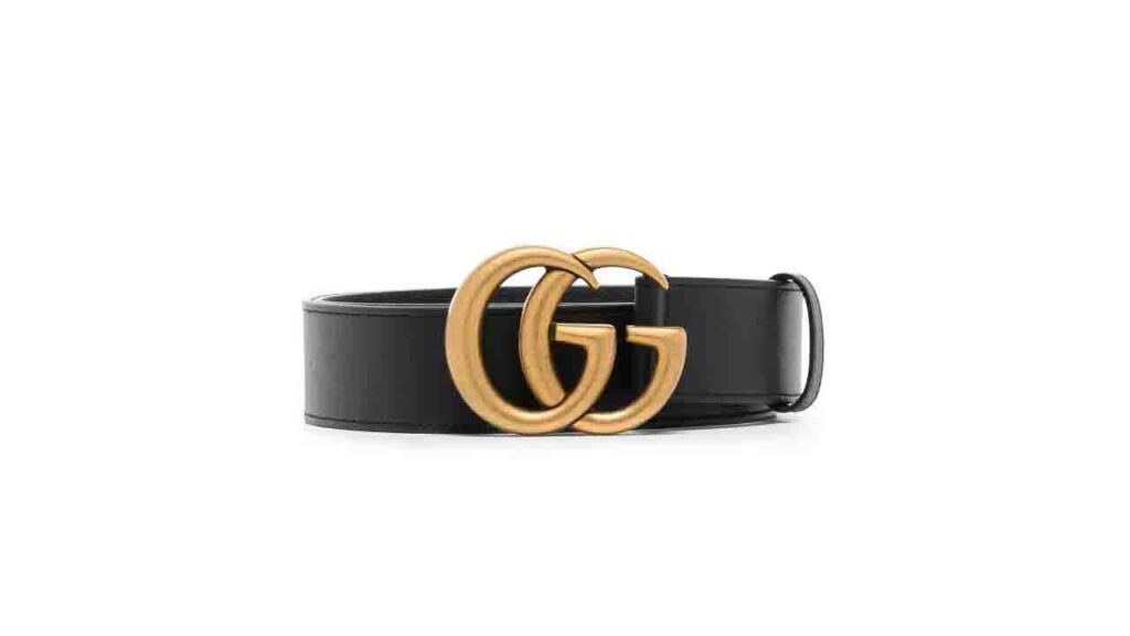 tali pinggang gucci double g belt