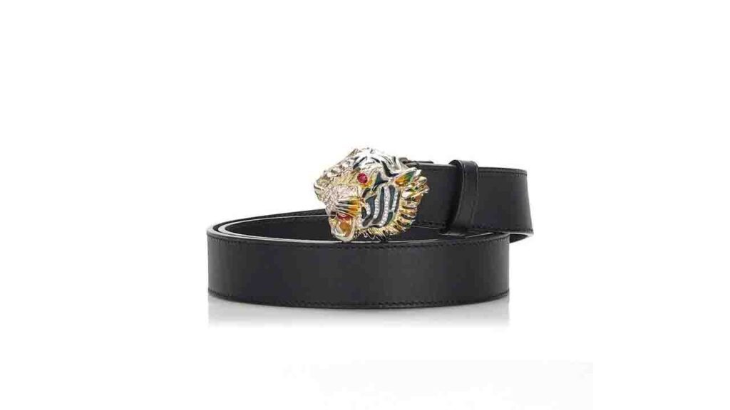 gucci tiger belt