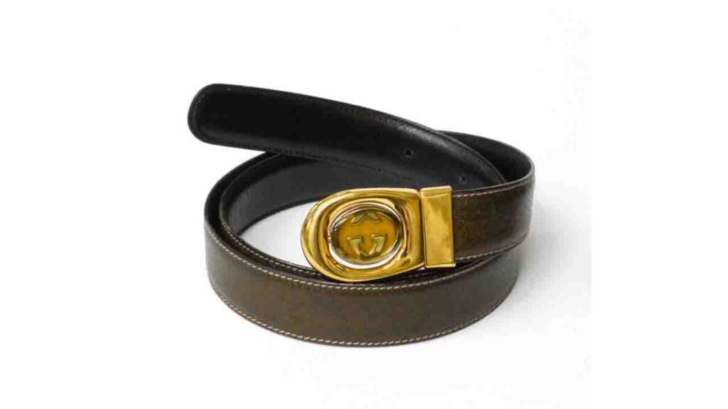 gucci vintage belt