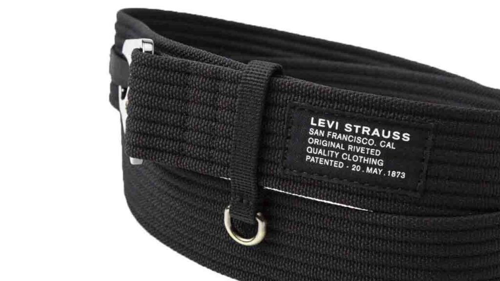 levi's original webbed belt