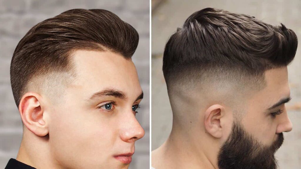 style rambut pendek lelaki pompadour