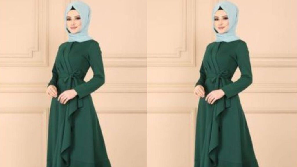 baju emerald green tudung warna apa? tudung warna biru teal