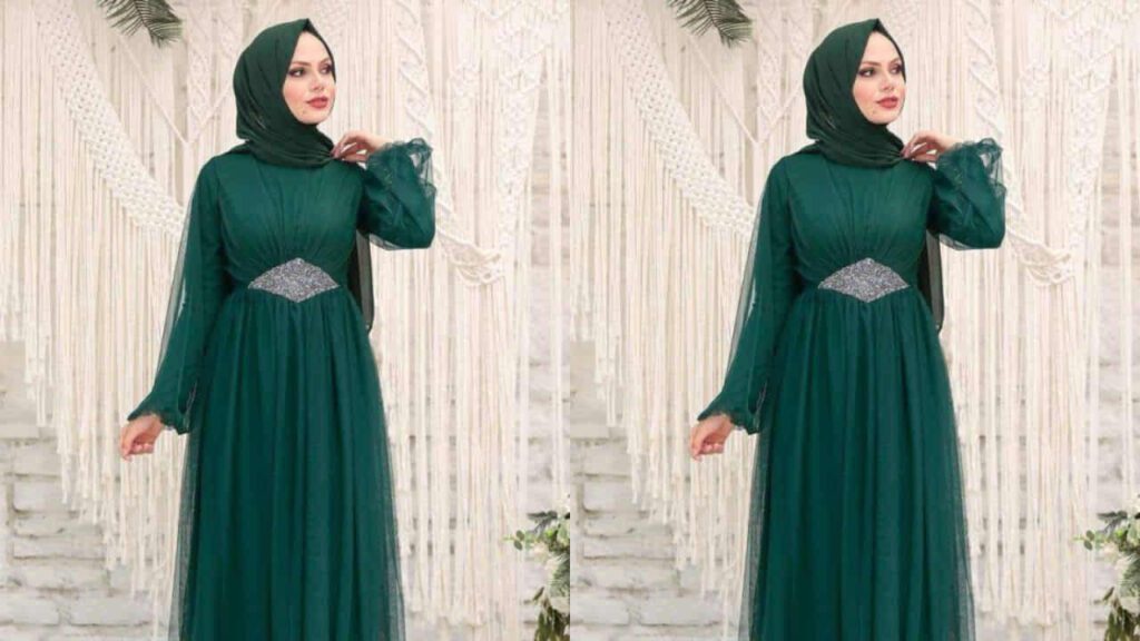 baju emerald green tudung warna apa? tudung warna hijau tua