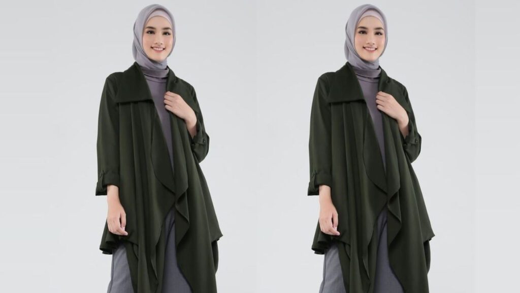 baju emerald green tudung warna apa? tudung warna kelabu