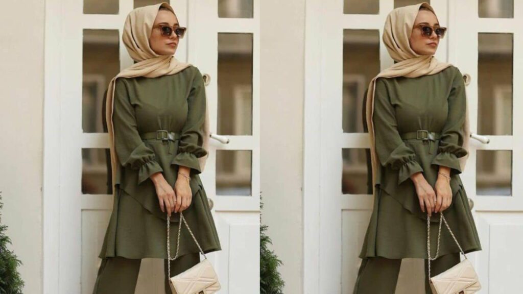 baju emerald green tudung warna apa? tudung warna mocha