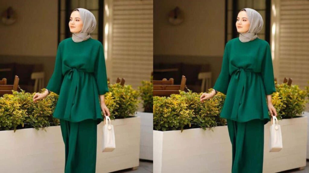 baju emerald green tudung warna apa? tudung warna vanila