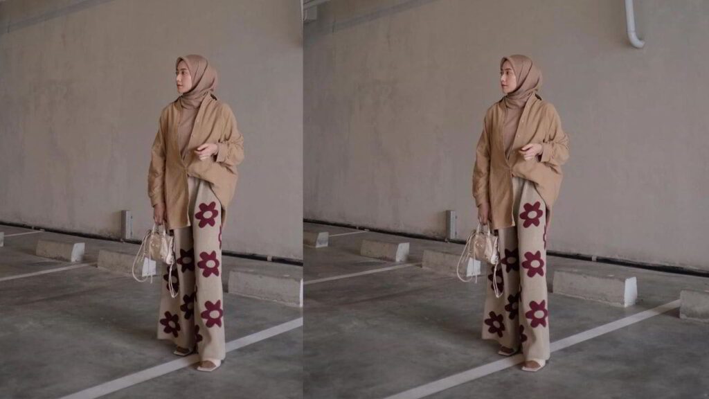 idea baju warna coklat tudung warna apa? tudung warna coklat mocha