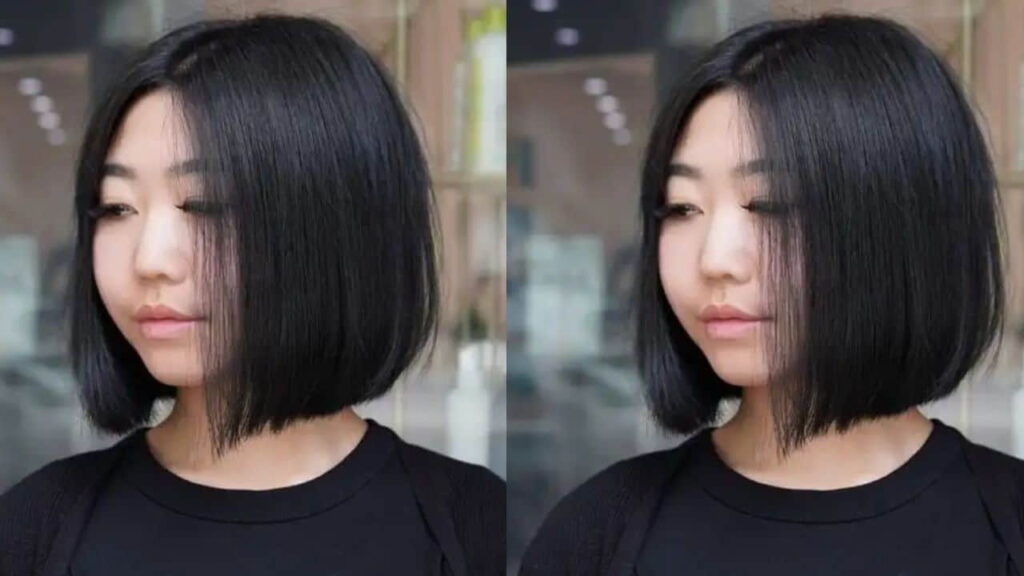 style rambut pendek perempuan angular bob