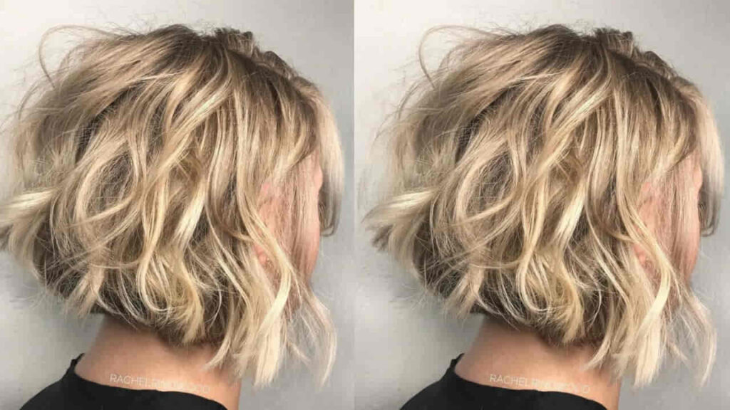 style rambut pendek perempuan messy bob