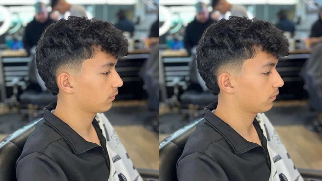 low fade taper haircut