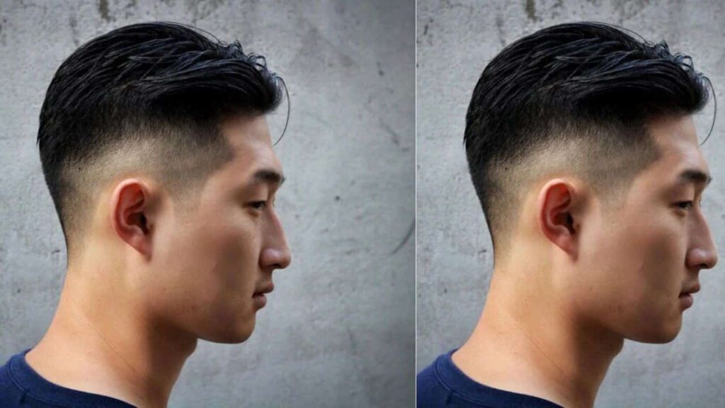 gaya rambut low taper fade, medium fade atau mid fade