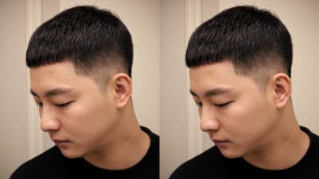 style rambut lelaki smart korea, style rambut crew cut