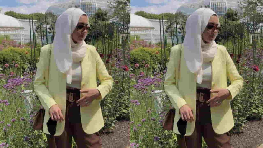 baju kuning tudung warna apa, tudung putih gading