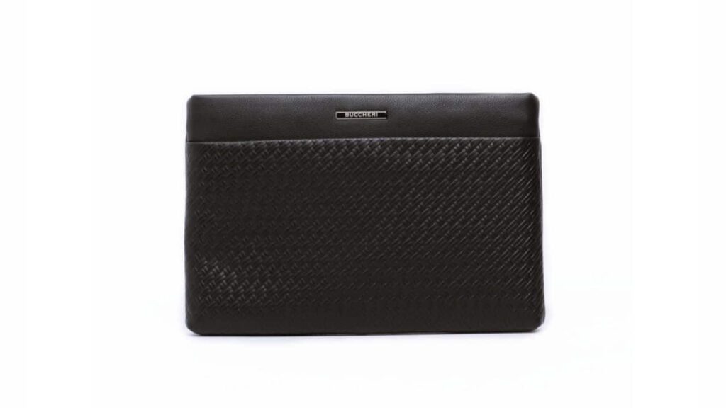 beg tangan lelaki, buccheri simon clutch man black