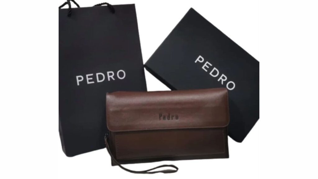 beg tangan lelaki, clutch pedro 084-2