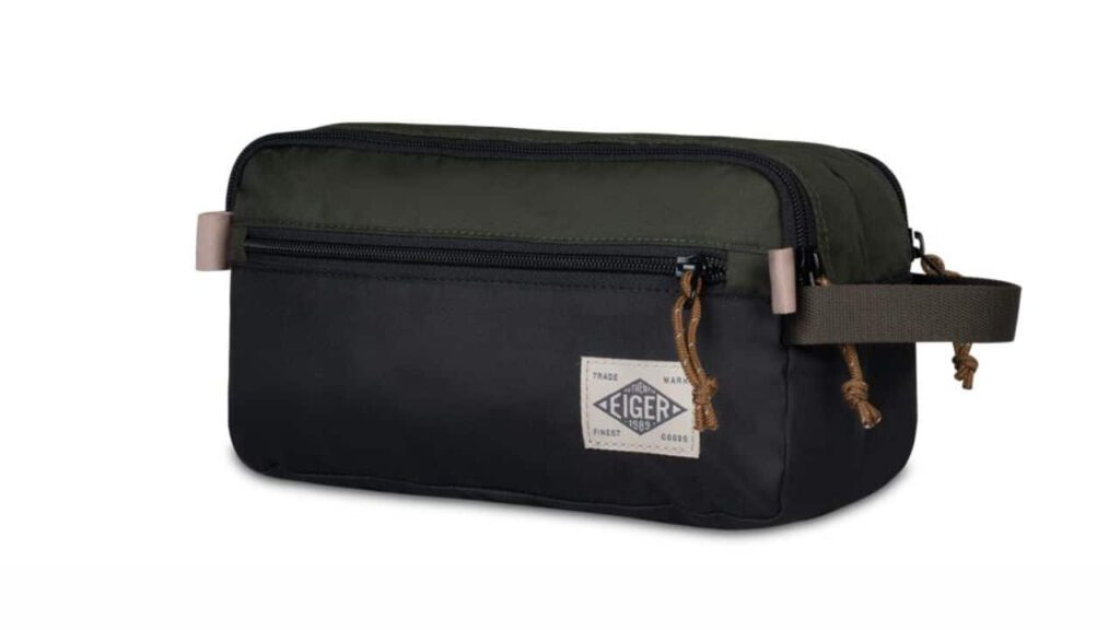 beg tangan lelaki, eiger packerbase 2.0 dopp kit