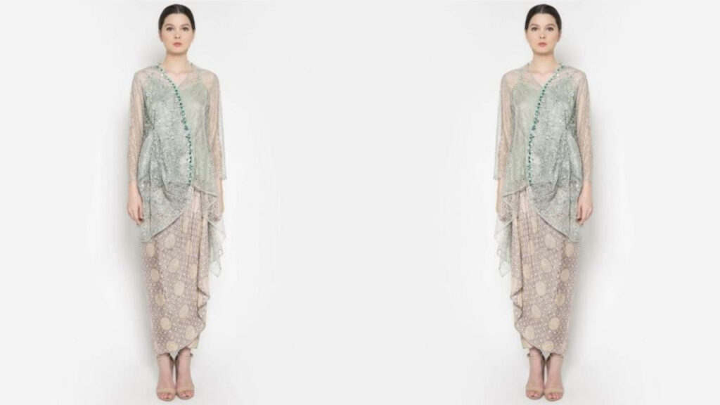 fesyen baju kebaya nyonya, kebaya moden simple