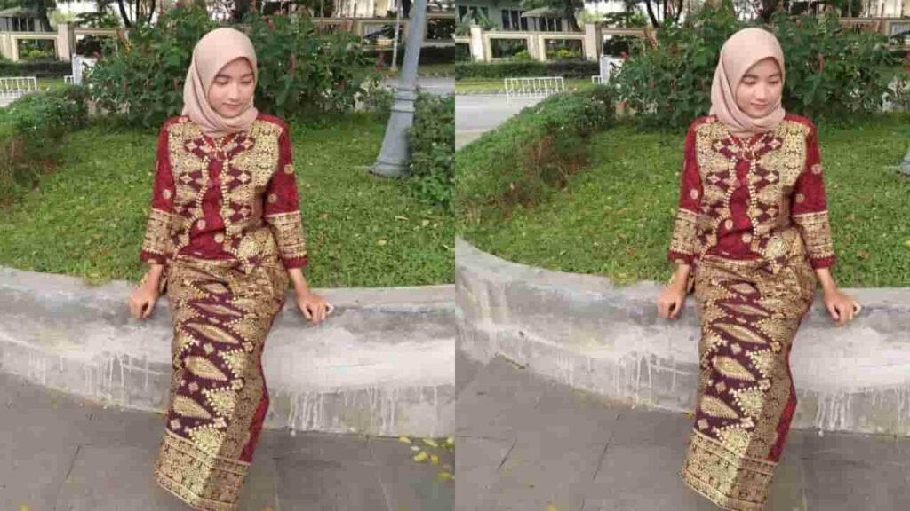 fesyen baju songket, model vest songket