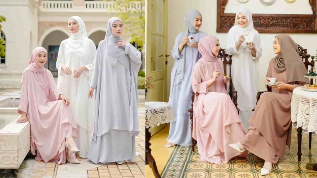 fesyen blouse muslimah, lozy hijab haifa tunik set