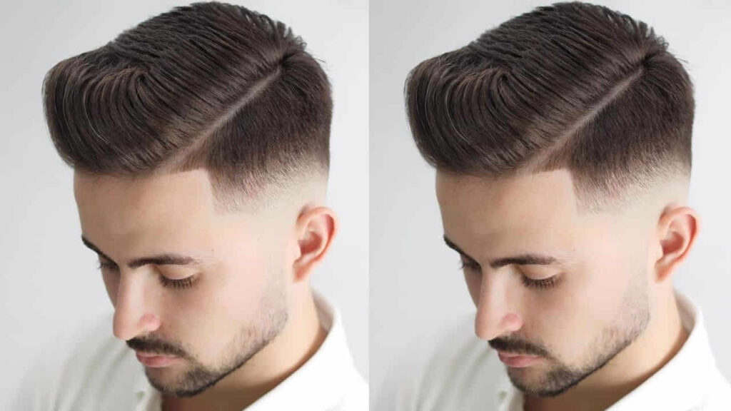 model potong rambut pria, pompadour