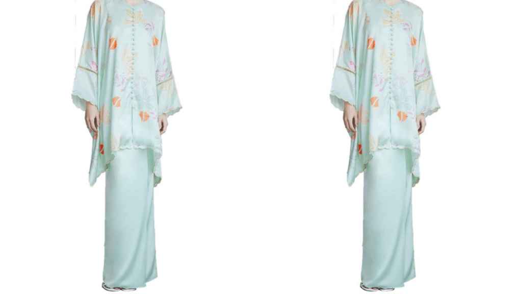 baju raya untuk ibu mengandung ainnys kurung dengan potongan loose selesa