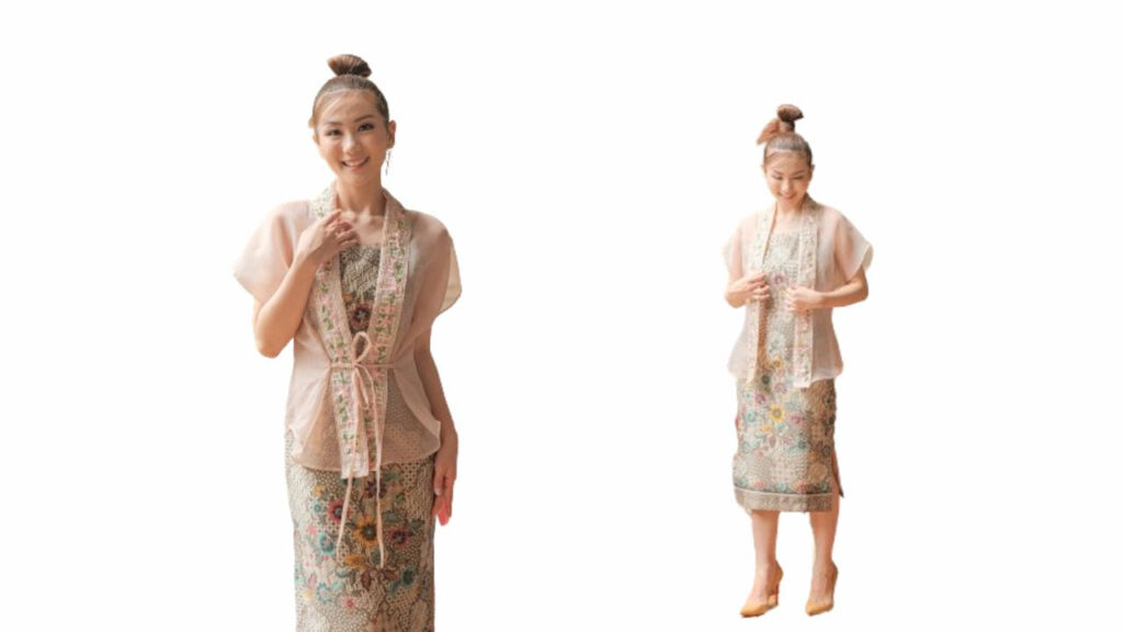 baju batik viral, set batik moden