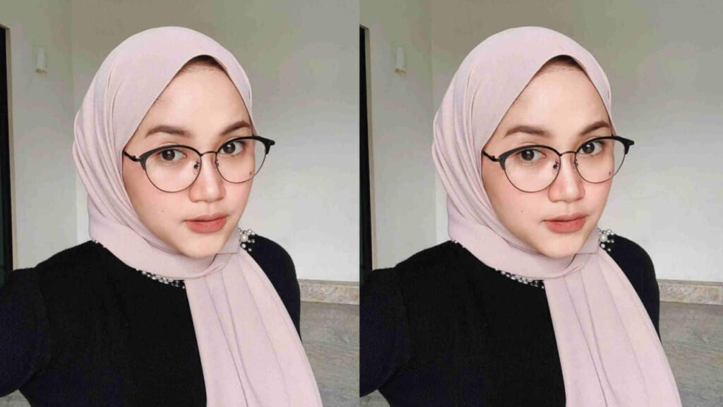 cermin mata untuk muka bulat dan bertudung, cermin mata browline frame