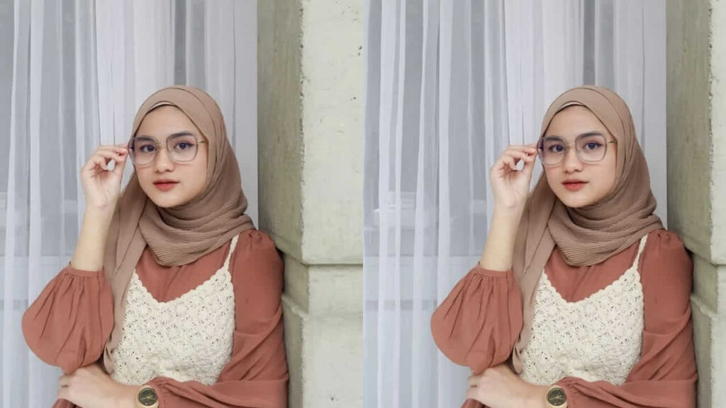 cermin mata untuk muka bulat dan bertudung, cermin mata oversized frame