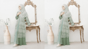 baju raya untuk ibu mengandung daneen outer dress