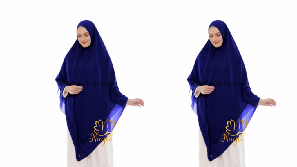 arabic hijab style, khimar nonpad ansaria