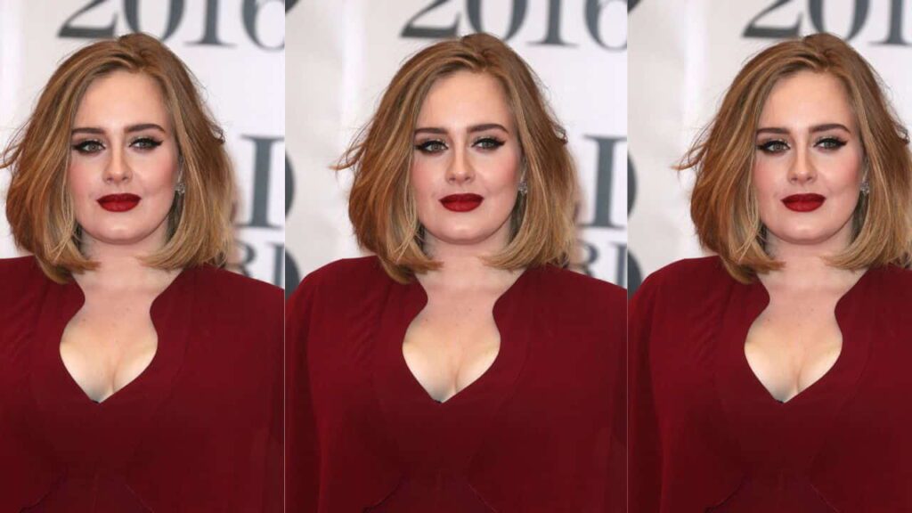 model rambut pendek wanita gemuk, bob gaya adele tanpa bang