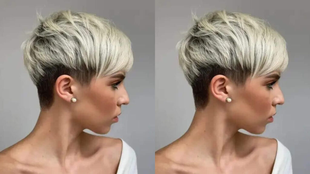 rooted undercut haircut (untuk bentuk muka diamond)