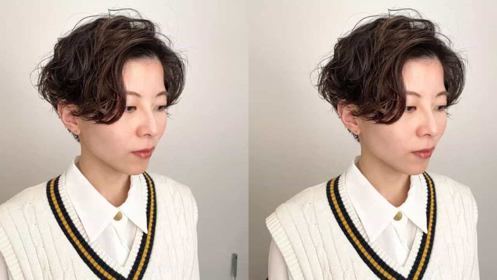 style rambut pendek perempuan, pixie wave