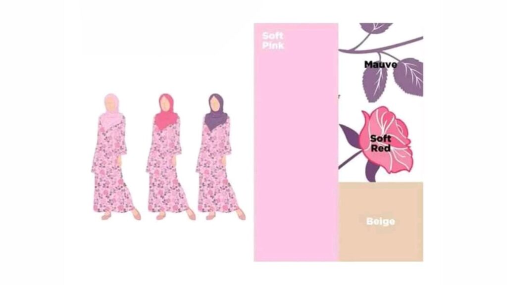 warna soft pink