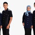 baju korporat dengan konsep uniseks