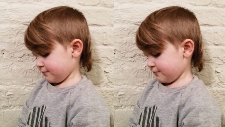 gaya rambut asymmetrical mullet