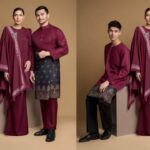 melayu johor dengan potongan asimetri